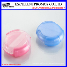 Round Shape High Quality Slide Cover Pillbox (EP-027)